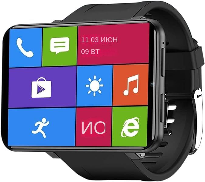Смарт-часы kospet Max s 4g LTE,. Smart watch 4g LTE. Полу опганический наручный планшет.