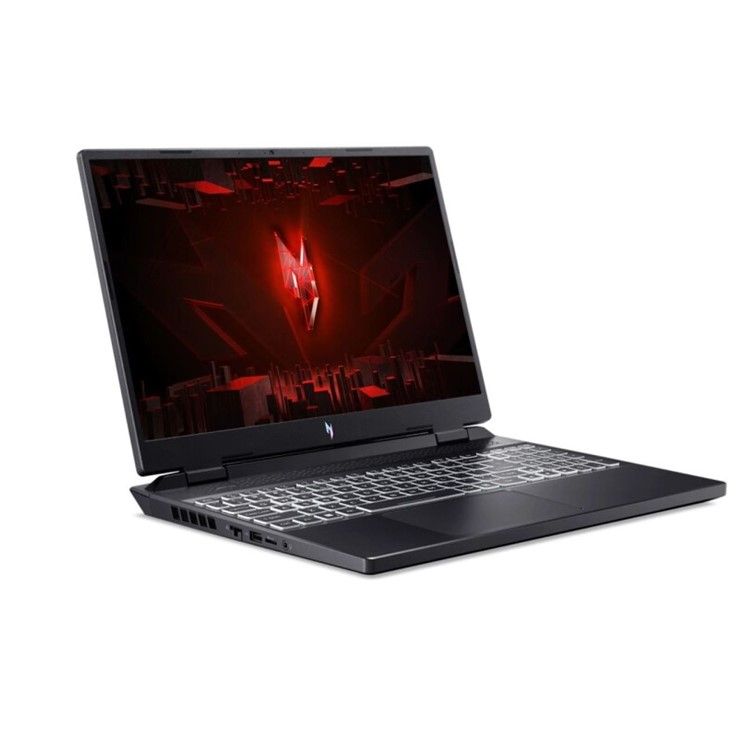 AcerNitro16AN16-41-R0U4Ноутбук16",AMDRyzen77735HS,RAM16ГБ,SSD,NVIDIAGeForceRTX4050дляноутбуков(6Гб),Безсистемы,черный,Русскаяраскладка