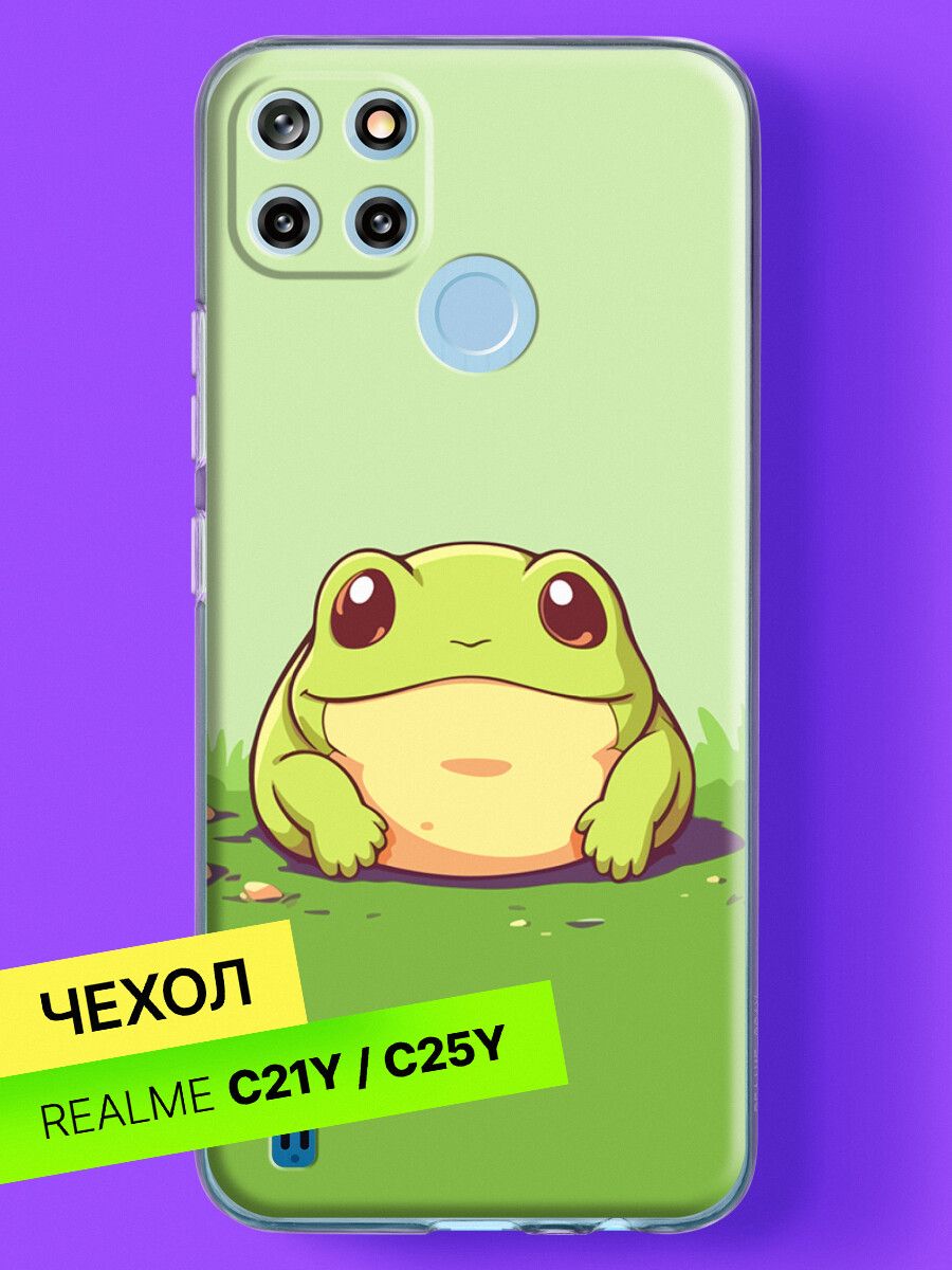 Realme 21 Чехол с Лягушками – купить в интернет-магазине OZON по низкой цене