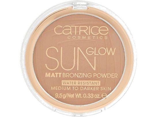 Пудра матирующая с эффектом загара CATRICE Sun Glow Matt Bronzing Powder