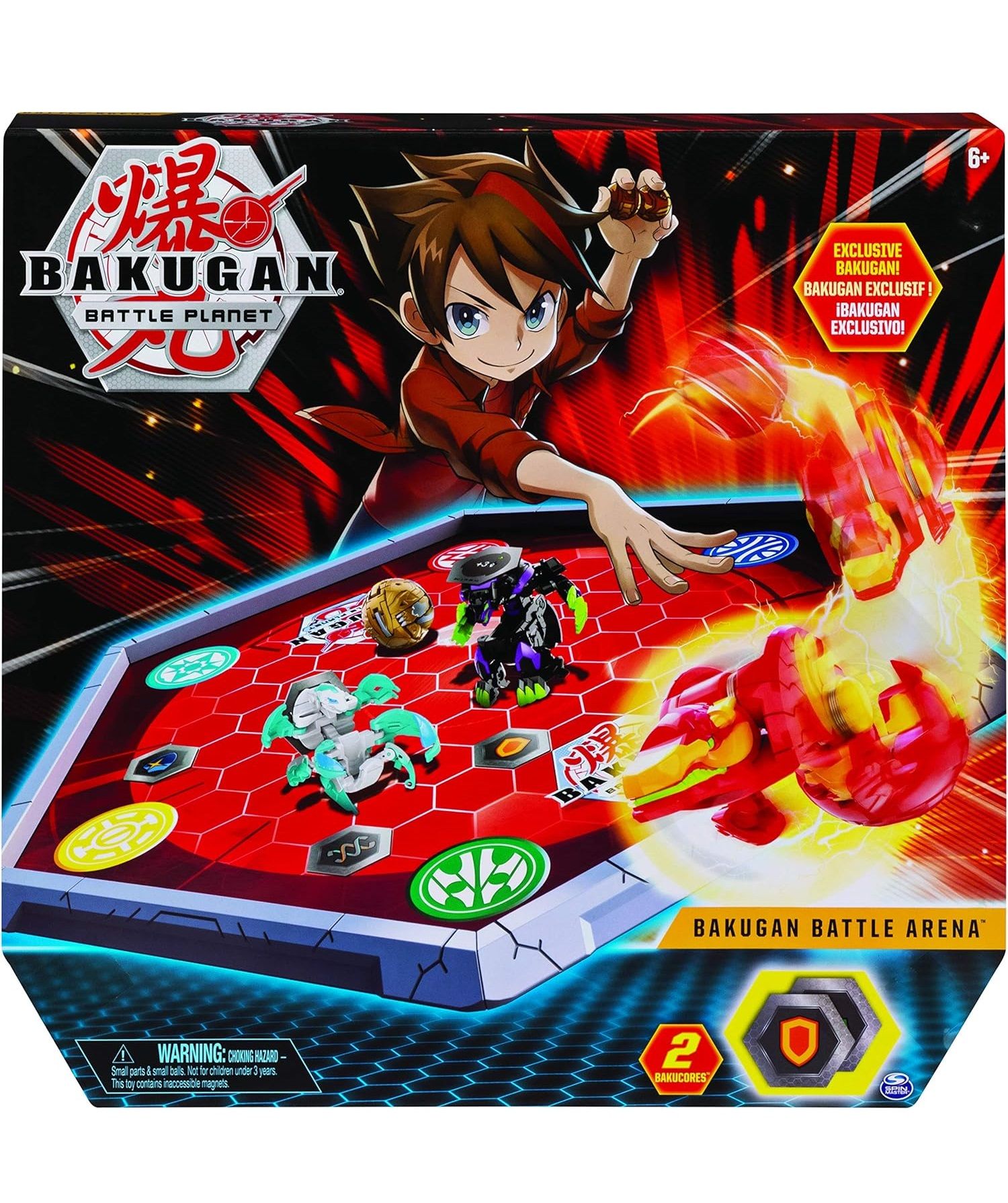 Игровой набор большой Бакуган Арена для игры с 2 фигурками Bakugan Battle  Planet, Bakugan Dragonoid - купить с доставкой по выгодным ценам в  интернет-магазине OZON (1322926874)