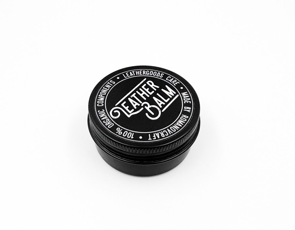 Leather Balm Бальзам для ухода за кожаными изделиями (натуральное, водоотталкивающее средство с маслами и воском для изделий из кожи, обуви, сумок, для обновления цвета и защиты от царапин)