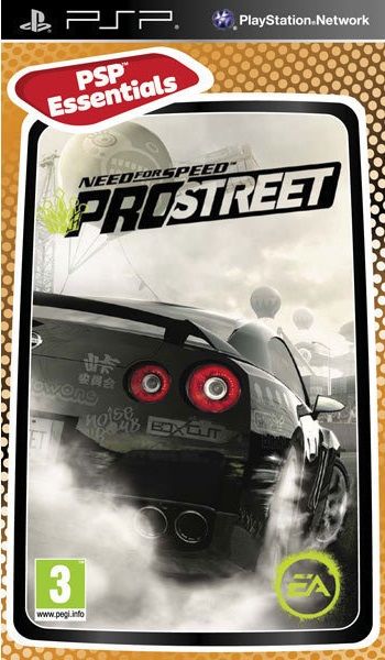 Игра Need for Speed: ProStreet (Essentials) (PlayStation Portable (PSP), Английская версия)