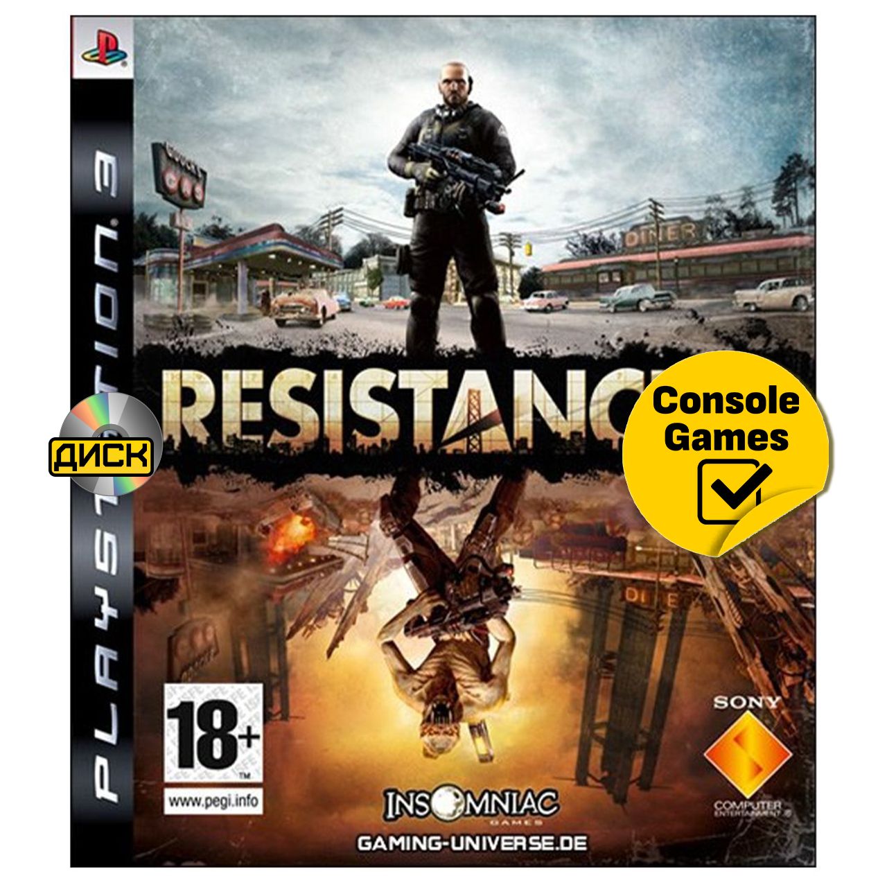 PS3 Resistance 2. Товар уцененный