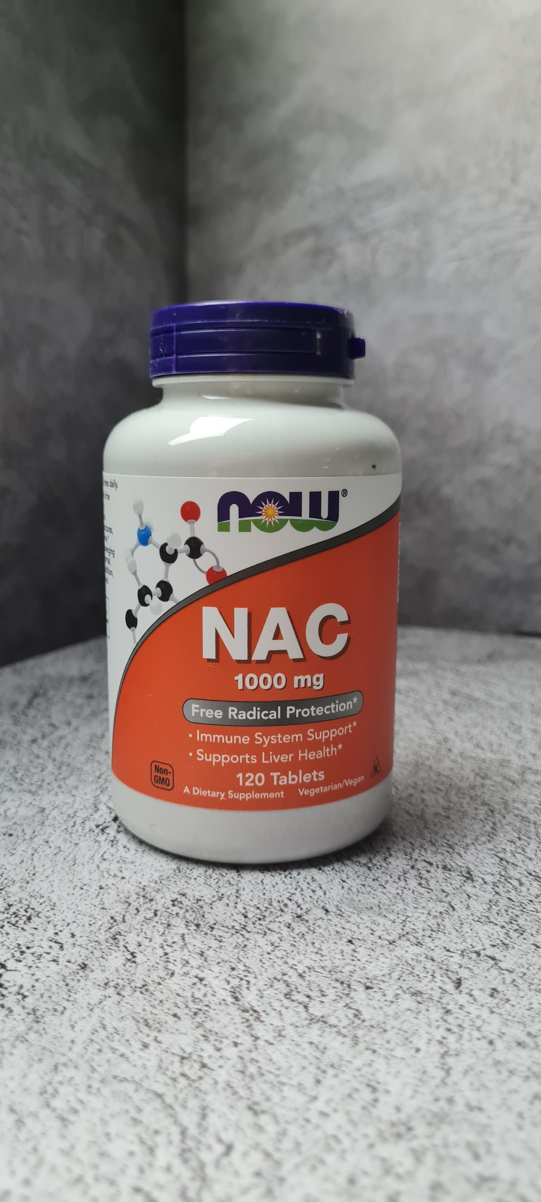 NOW Foods NAC 1000 mg 120 tablets Нау фудс Антиоксидант Нак (N-ацетилцистеин) 1000 мг 120 таблеток