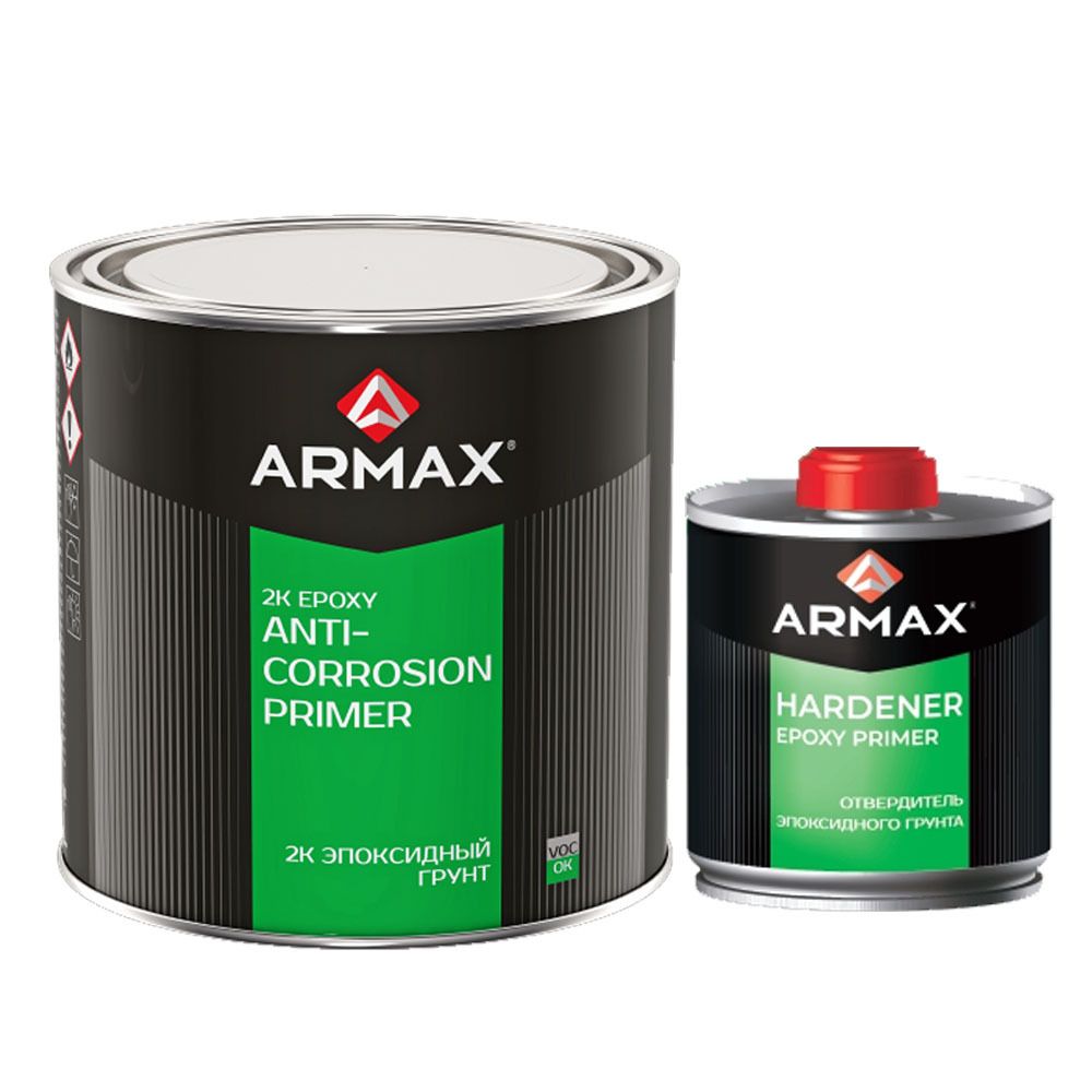 Грунт ARMAX 2К эпоксидный 1,2кг + отвердитель 0,17кг.