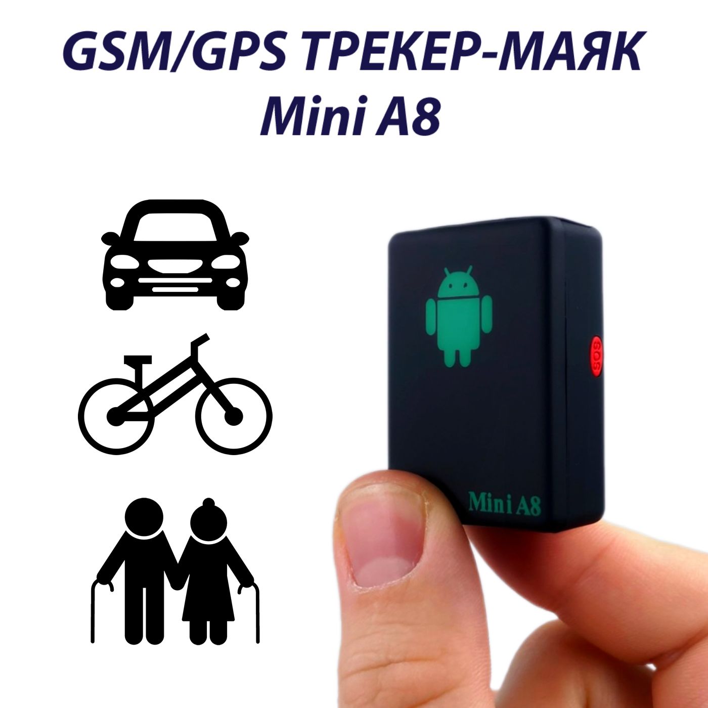 Gsm Трекер Mini – купить в интернет-магазине OZON по низкой цене