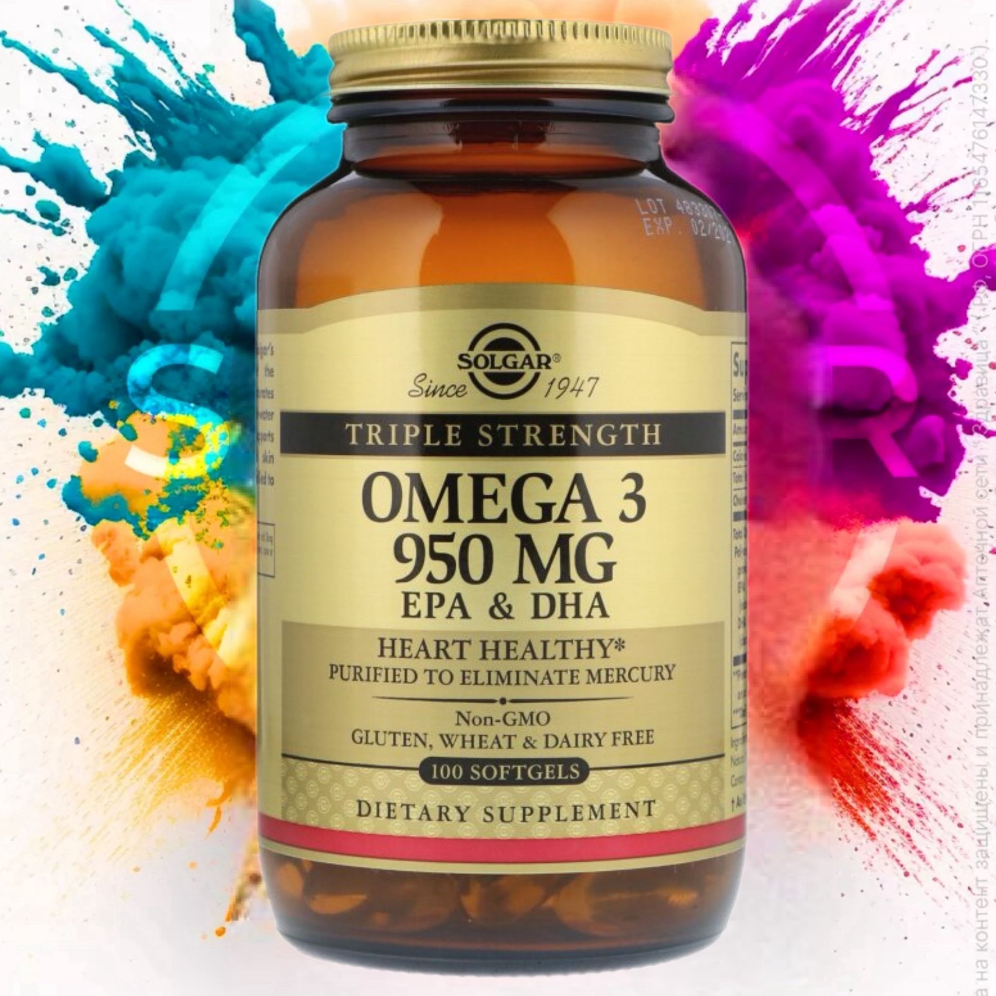 Купить Omega 3 950 Mg 100