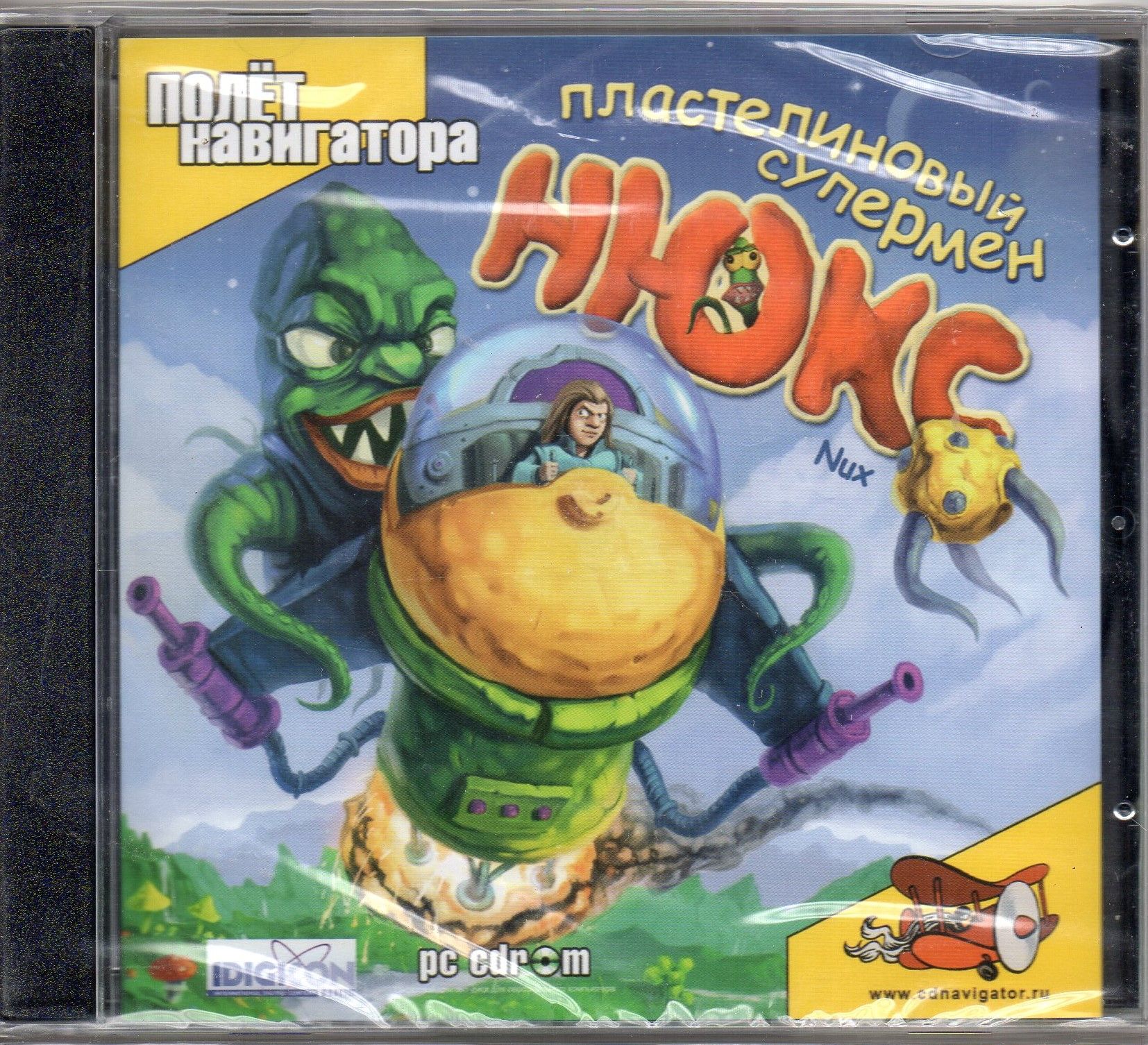 Игра CD-ROM Нюкс. Пластилиновый супермен (PC, Русская версия) купить по  низкой цене с доставкой в интернет-магазине OZON (1387365404)