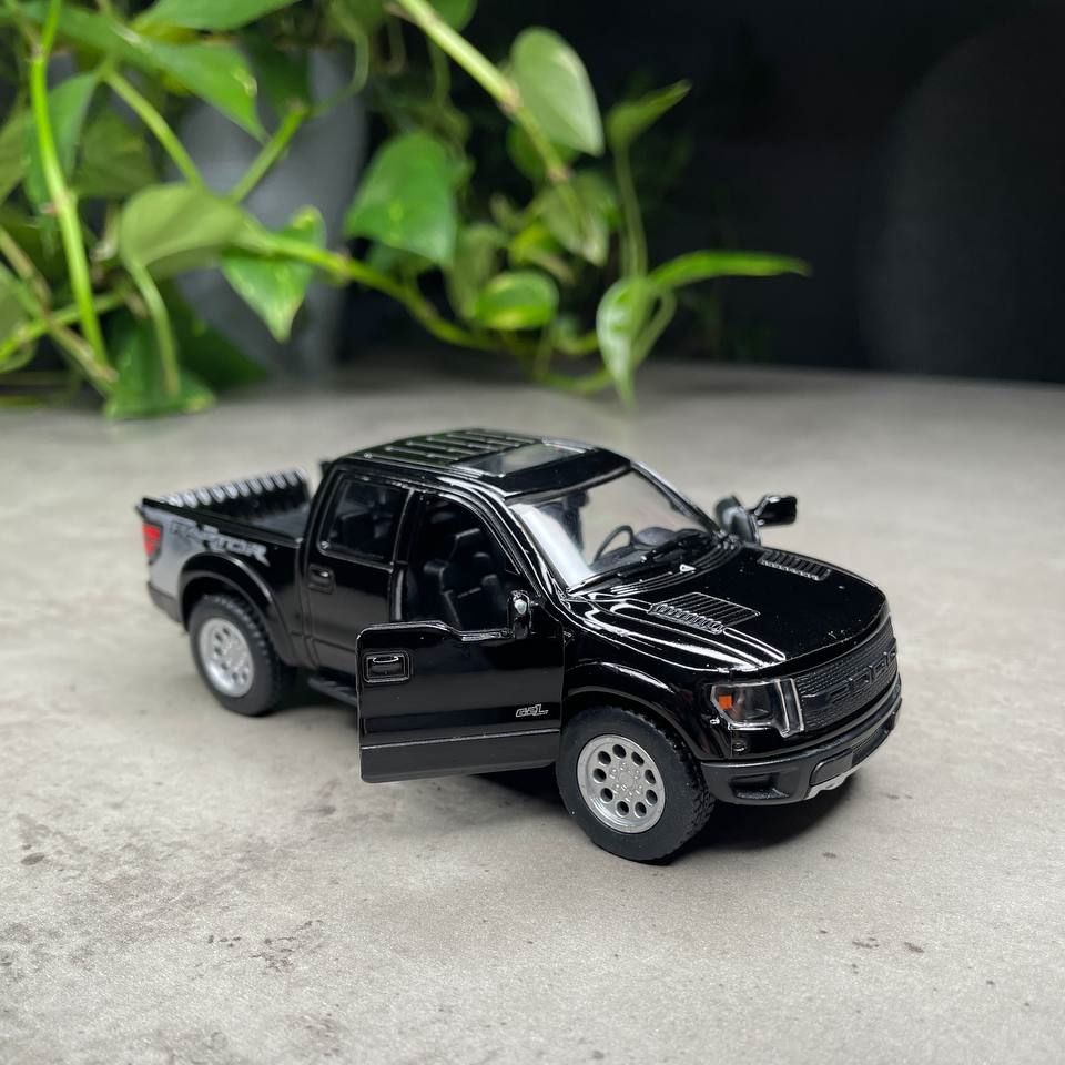 Машинка металлическая Kinsmart 1:46 2013 Ford F-150 SVT Raptor Форд Раптор  5365DKT инерционная, цвет Черный - купить с доставкой по выгодным ценам в  интернет-магазине OZON (386918893)