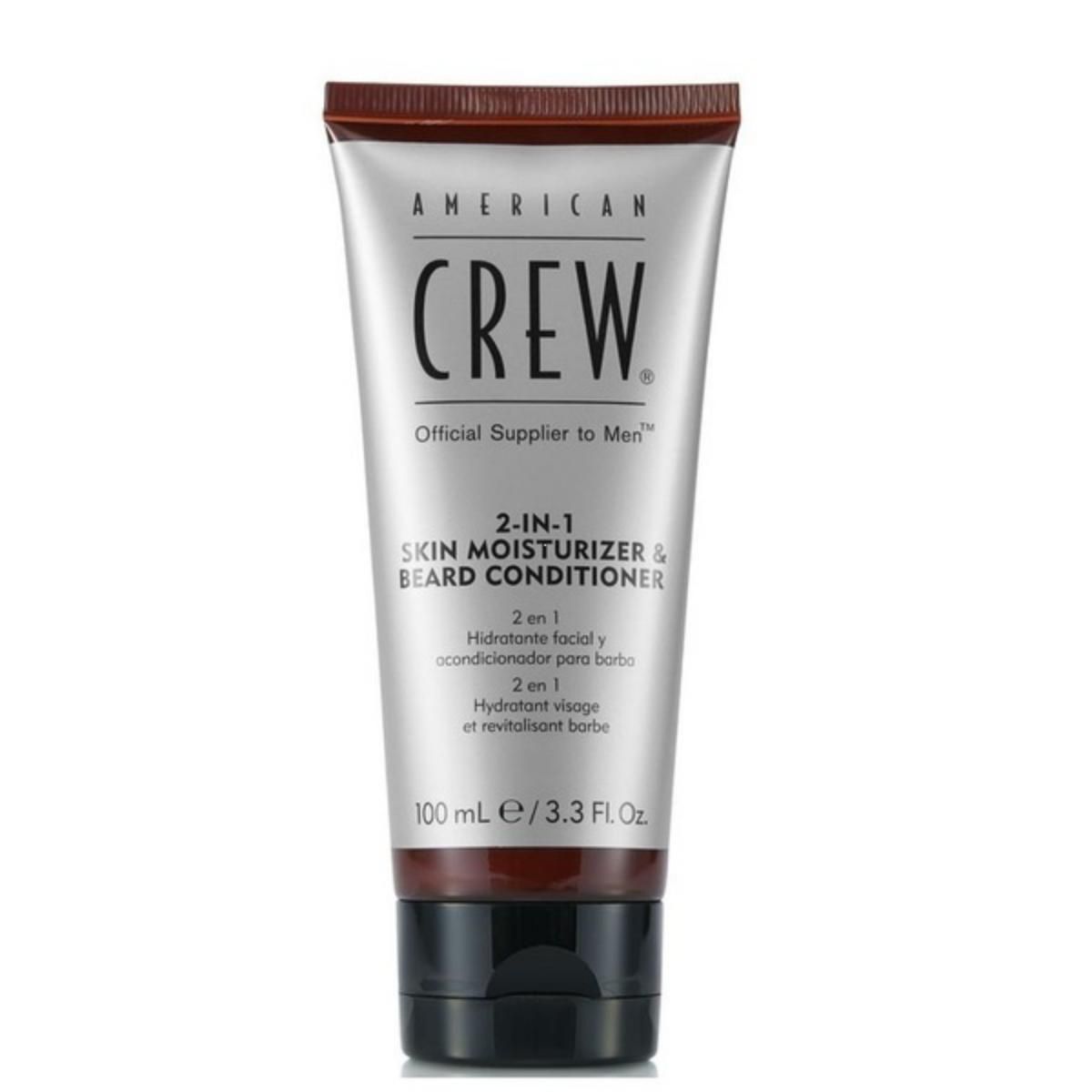 American Crew Skin Moisturizer & Beard Conditioner 2-in-1 - Кондиционер для бороды и увлажняющее средство для кожи 2 в 1 100 мл