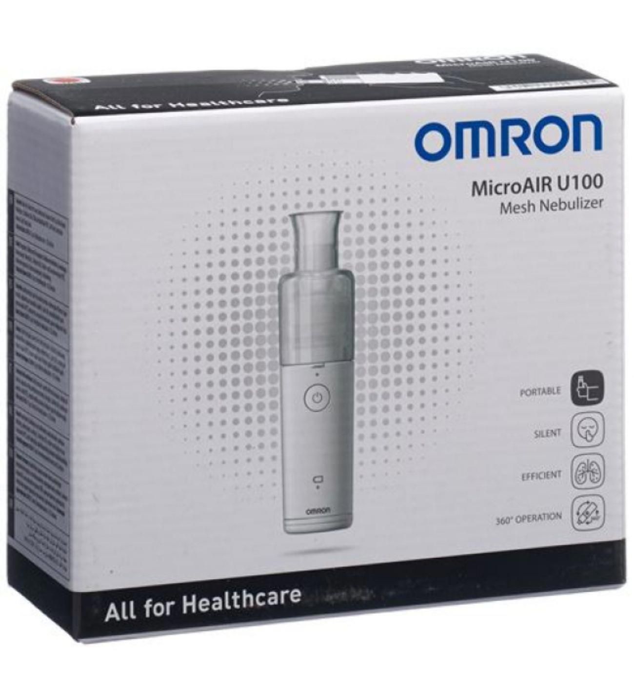 Меш небулайзер OMRON MicroAIR U100, портативный и бесшумный медицинский ...