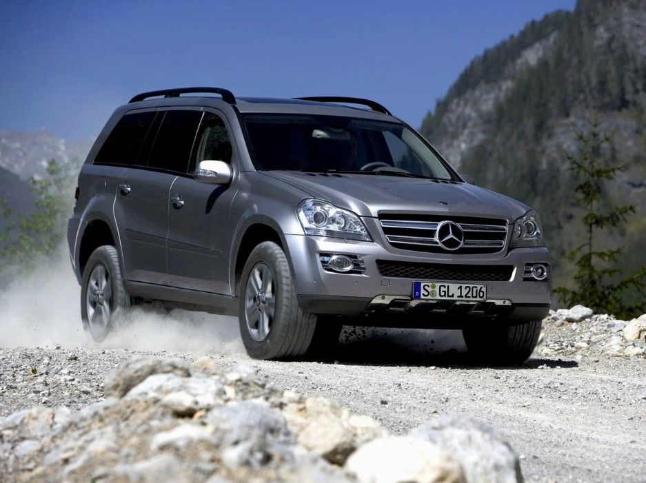 Стекло для фары Mercedes Benz GL Х164/Х164 rest 2006-2012 г.в. левое, правое (комплект из 2 шт.)