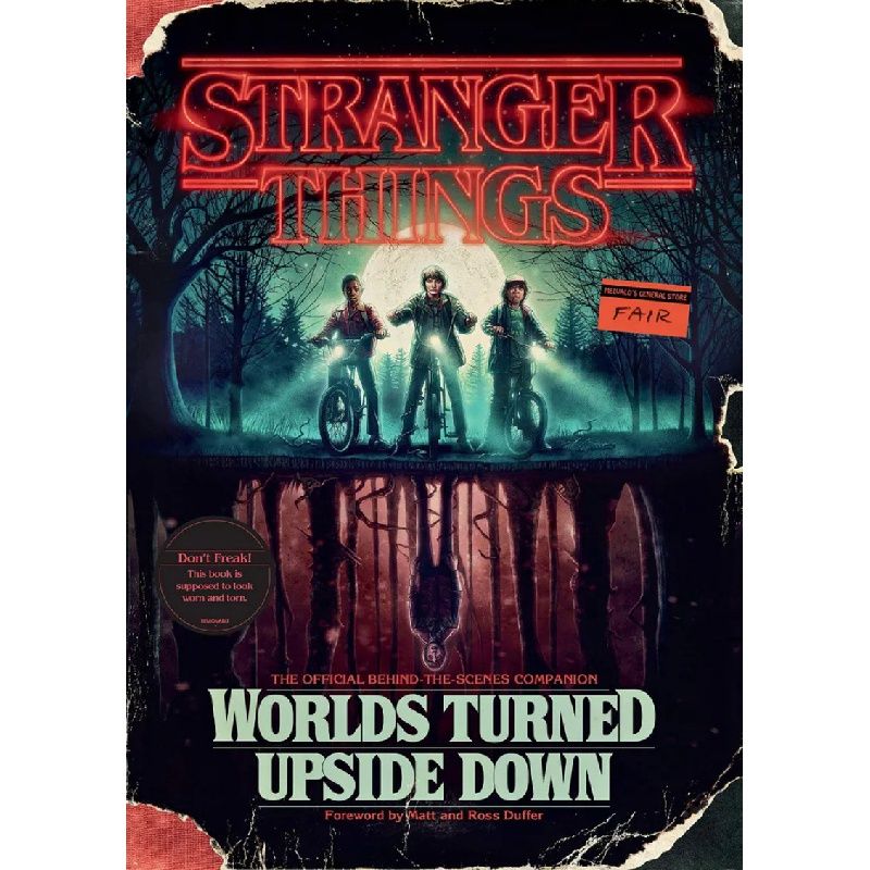 Upside down stranger things.