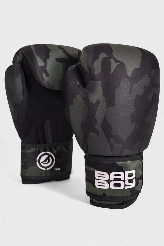 Перчатки для бокса Bad Boy Delta Boxing Gloves зеленый камо (10 унций)  #1