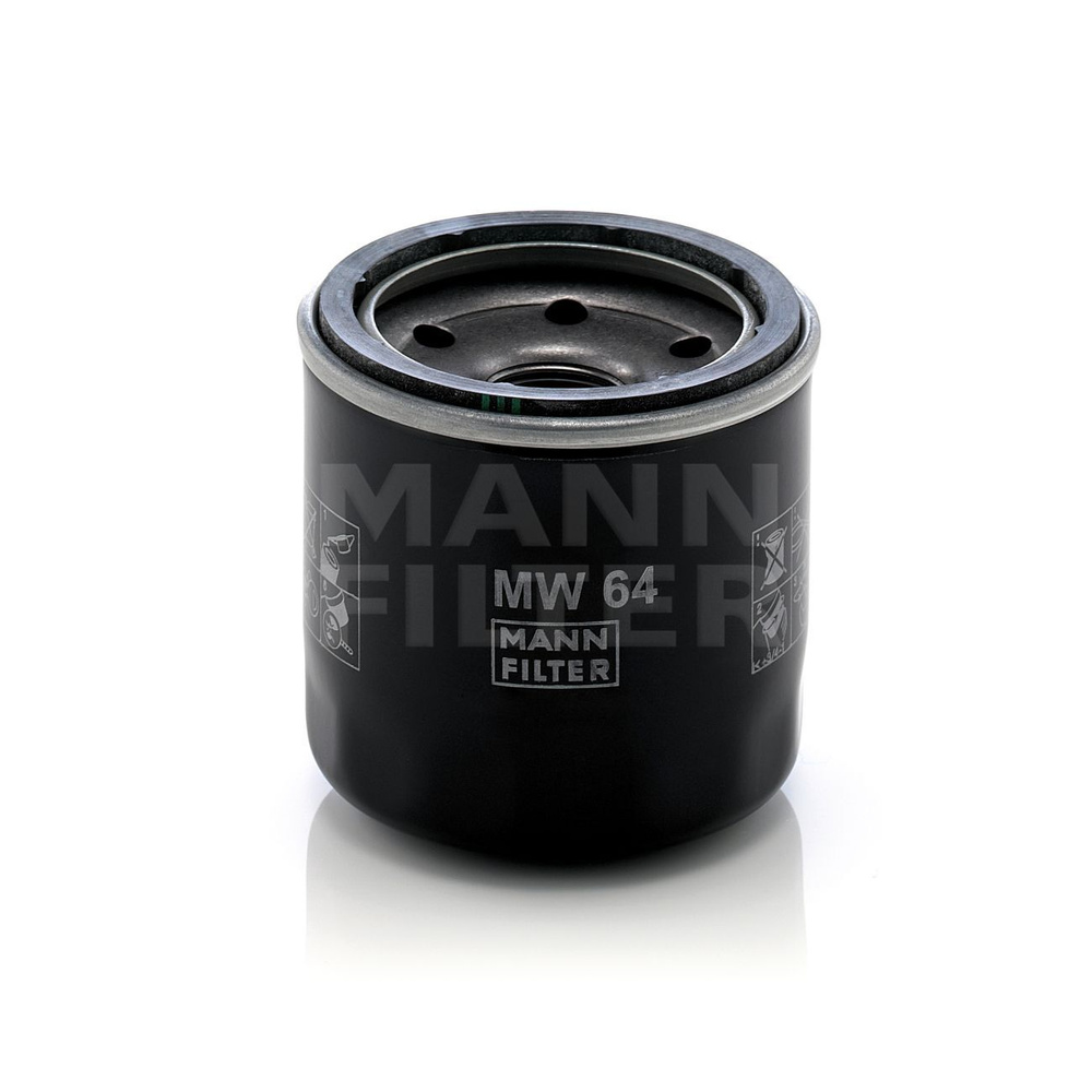 Фильтр масляный MANN FILTER MW64 - купить по выгодным ценам в интернет ...