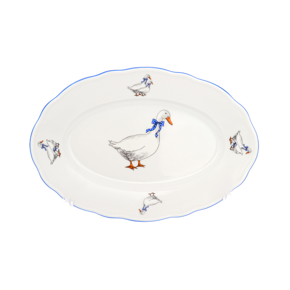 Обеденная тарелка 24 см гуси. Тарелки с гусями магнит. Фарфор гуси. 0i01490gusi, польша. Фарфоровые тарелки гуси cmielow 24 см.