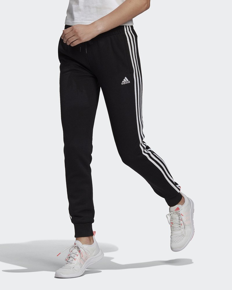 Брюки спортивные adidas Sportswear Essentials French Terry 3-Stripes Joggers #1