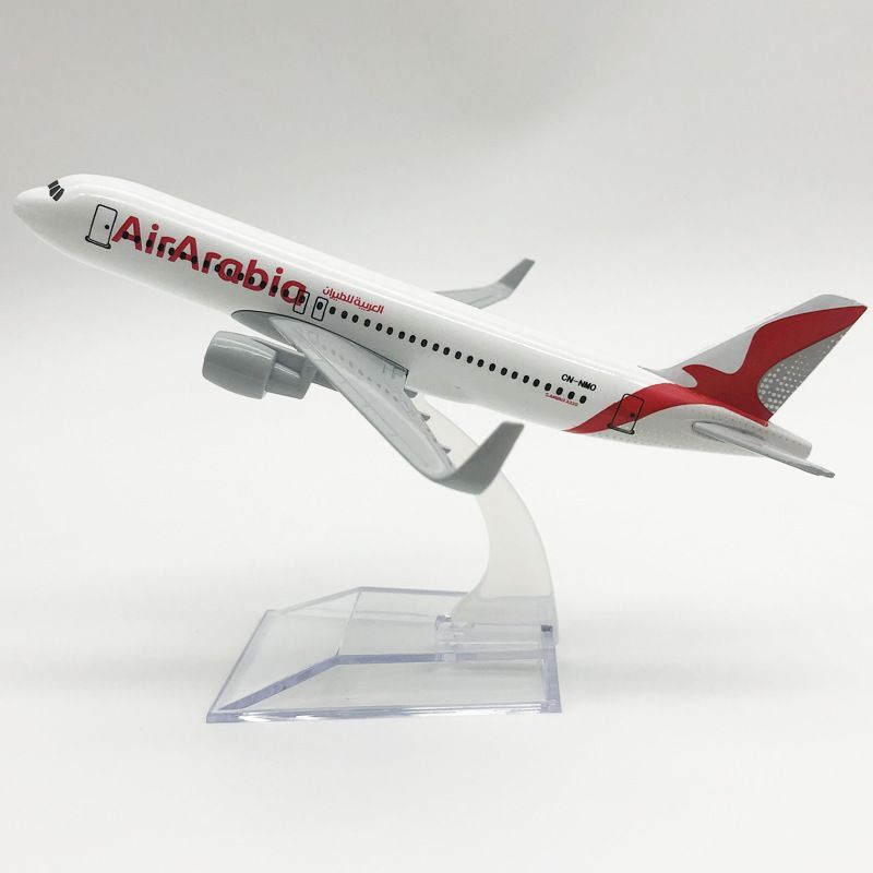 Металлическая модель самолета Аэробус A320 Air Arabia / Airbus A320 /  #1