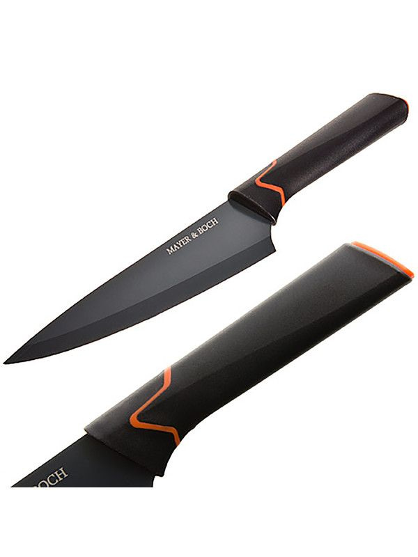 Mayer&Boch Кухонный нож для мяса, для овощей, длина лезвия 18 см  #1