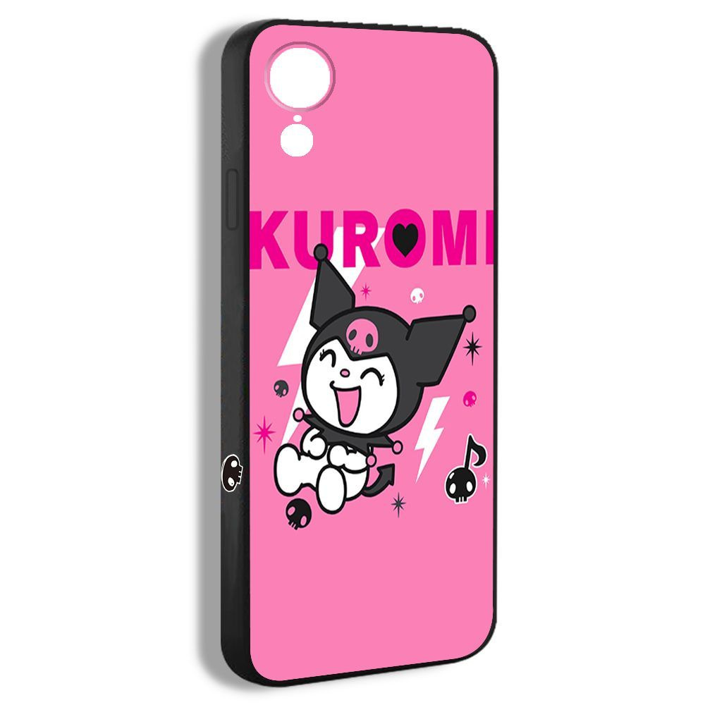 чехол для смартфона Подходит для iPhone XR Куроми Kuromi аниме мультфильм  розовый рисунок MAA10 - купить с доставкой по выгодным ценам в  интернет-магазине OZON (1186242201)