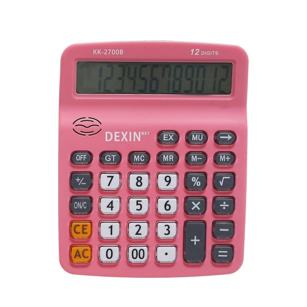 Калькулятор настольный 12-разрядный КК-2700В, 1 штука #1