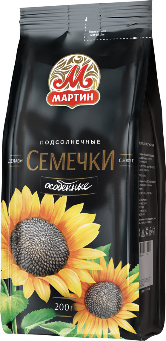 Семечки От Мартина Особенные, 200 г — купить в интернет-магазине OZON с ...