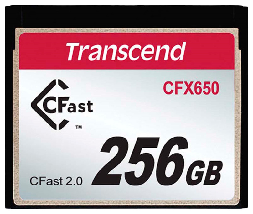 Transcend CFast2.0 256GB ケース付き