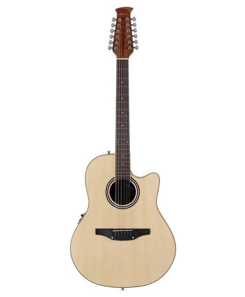 OVATION APPLAUSE AB2412II-4 Balladeer Mid Cutaway Natural 12-струнная ...