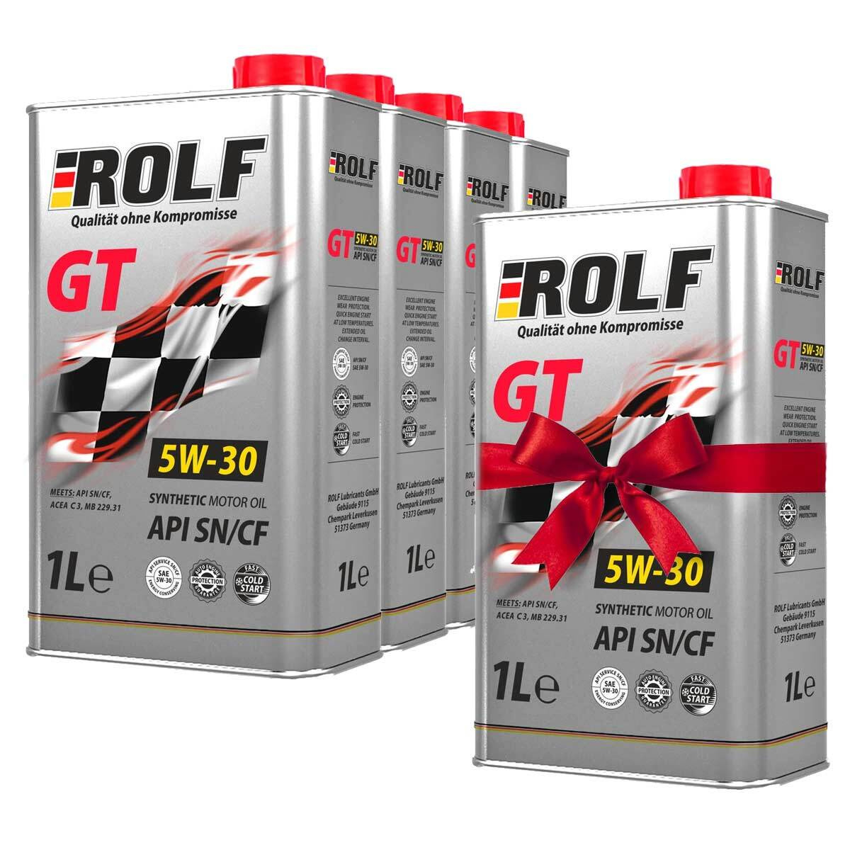  масло ROLF 5W-30 Синтетическое 5 л -  в интернет .