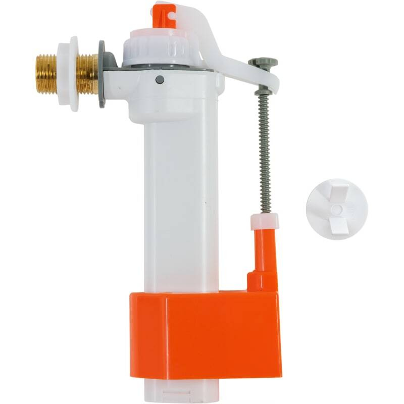 Клапан заливной с боковой подводкой воды 1/2\", латунный штуцер купить ...