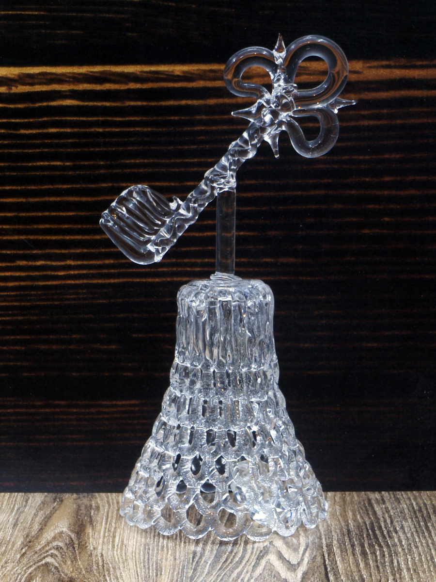 Колокольчик из горного хрусталя Ключик — купить в интернет-магазине ...