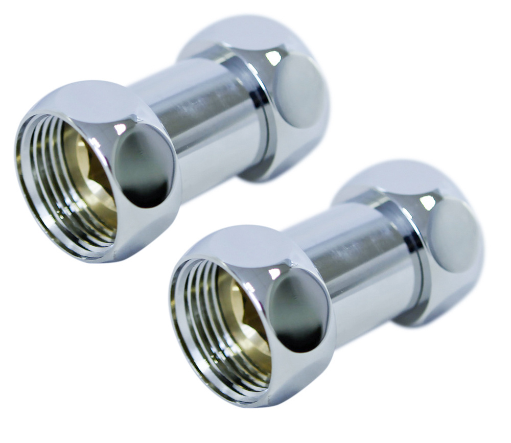 Соединение прямое для полотенцесушителя гайка/гайка 3/4\"х3/4\" (пара ...