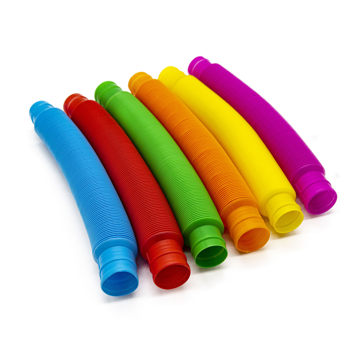 Развивающие Антистресс трубочки / Pop tubes / Поп ит / Цветные гофра ...