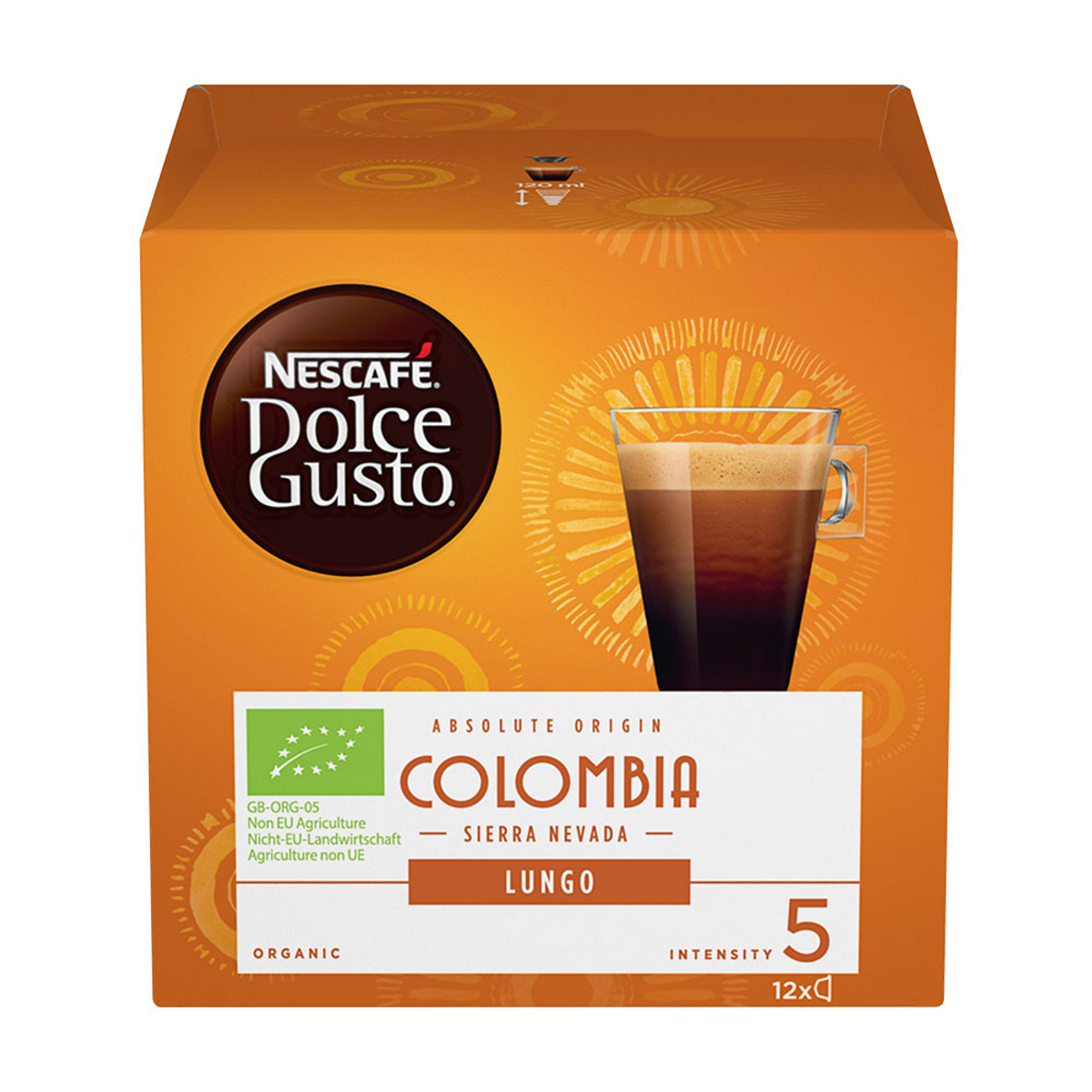 Кофе в капсулах Nescafe Dolce Gusto Lungo Colombia, 12 шт #1