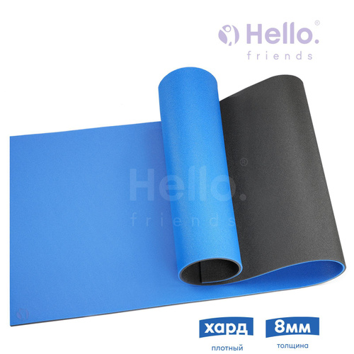 Коврик для фитнеса hellofriends