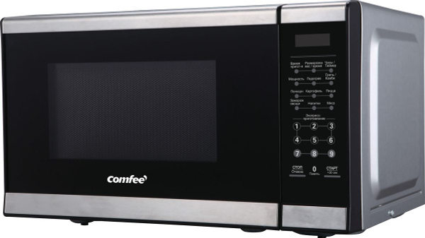 Микроволновая печь Comfee CMG207E03S, 20 л, 7 автопрограмм, LED дисплей ...