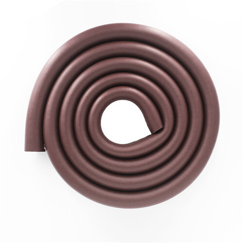 Защитная лента на углы для безопасности детей U-профиль 2 метра (венге ...