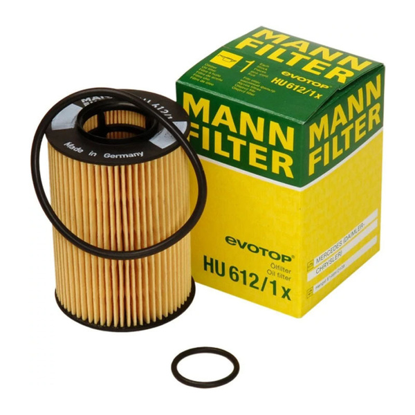 Фильтр масляный MERCEDES A150,A170,A200 W169,W245 2005= MANN HU 6121 X