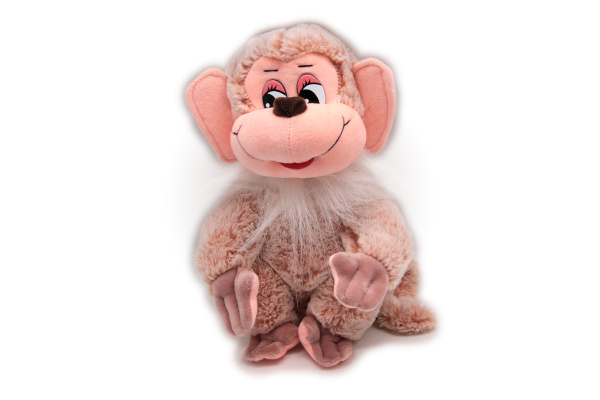 Мягкая игрушка Magic Bear Toys Обезьяна Арина цвет бежевый 22 см ...