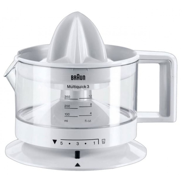 Соковыжималка для цитрусовых Braun CJ3000HW, белый - купить по низкой ...
