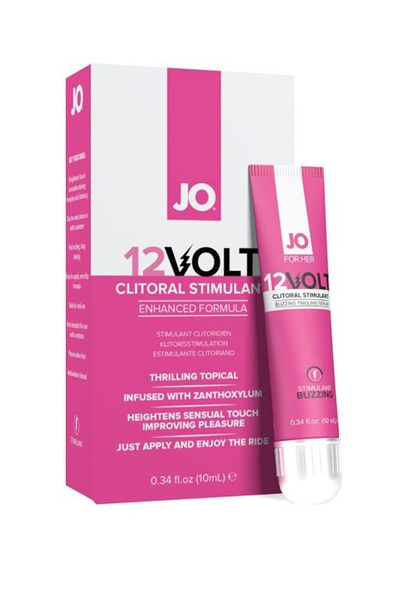 Возбуждающая сыворотка мощного действия JO Volt 12V - 10 мл. - купить с ...