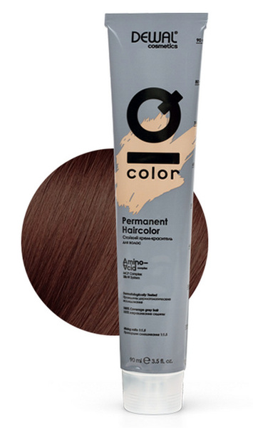 DEWAL Cosmetics Профессиональная краска для волос IQ COLOR DC6.18 ...
