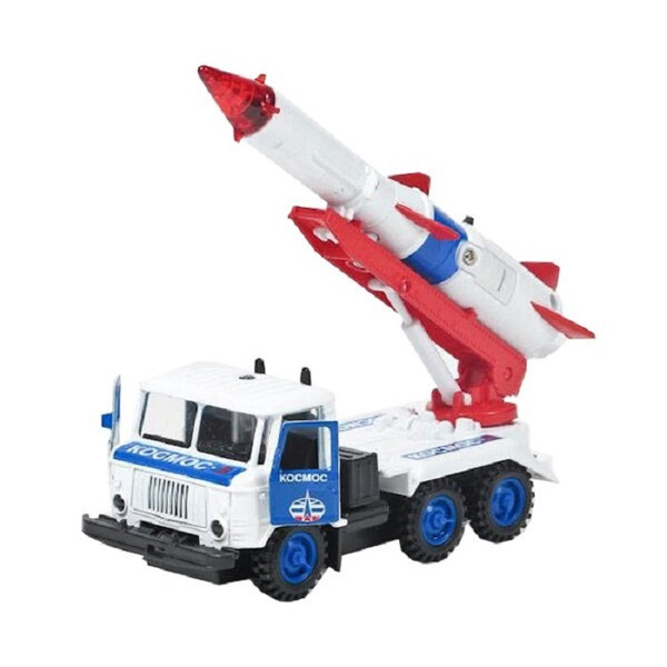 ТЕХНОПАРК Машина металл инерц ГАЗ 66 Ракета космос (свет,звук) - купить ...