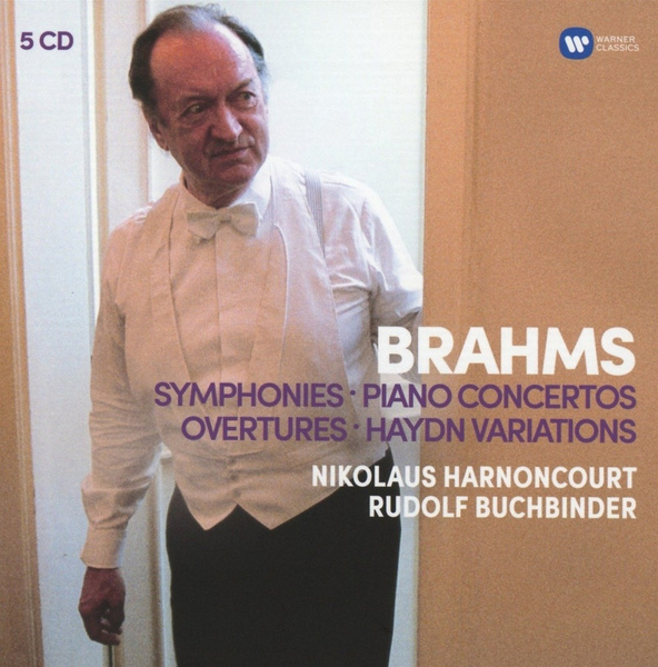 Audio CD Brahms: The 4 Symphonies. Nikolaus Harnoncourt - купить по ...