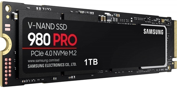 1 ТБ Внутренний SSD-диск Samsung 1Tb SSD 980 Pro (MZ-V8P1T0BW) (MZ ...