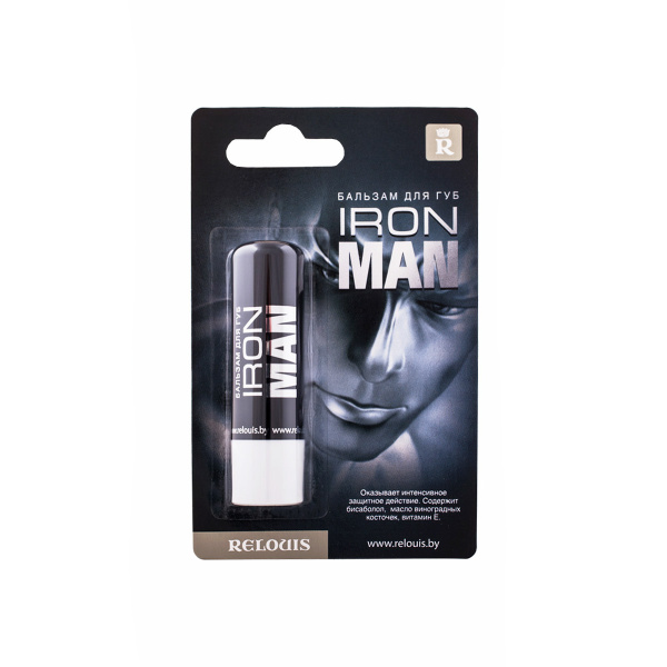 Relouis Бальзам для губ IRON MAN мужской 4,4 г купить на OZON по низкой ...