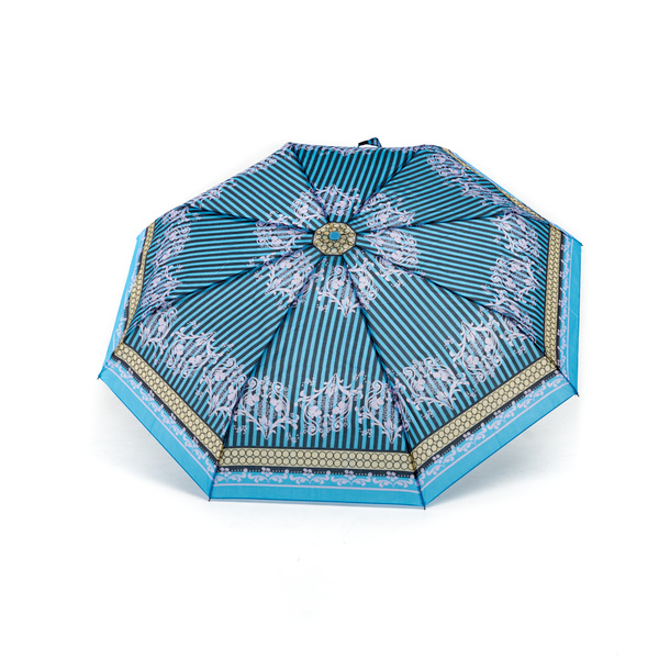 Зонт Raindrops, Механика, 3 сложения, голубой купить по низкой цене в ...