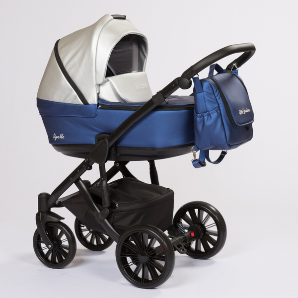 Детская коляска люлька Mr Sandman Apollo G (1 в 1) Санторини Экокожа ...