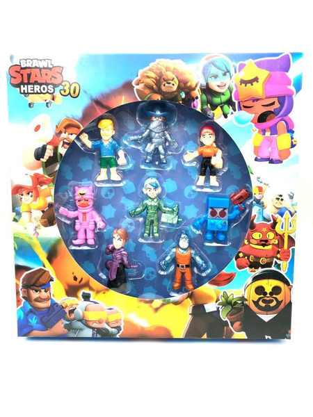 Игромания/ Brawl Stars/ 8 Фигурок/ игрушки бравл старс/ 30 - купить с ...